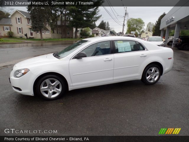 2012 Chevrolet Malibu LS in Summit White