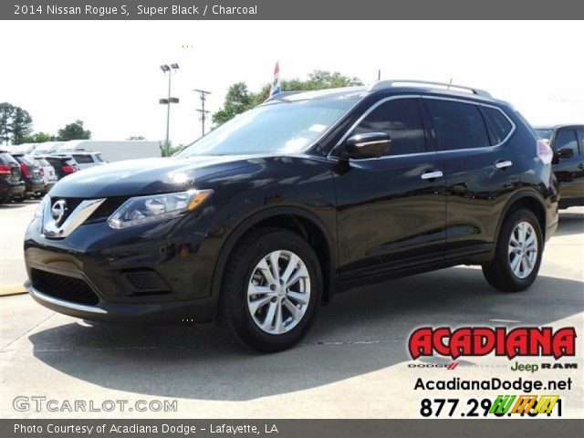 2014 Nissan Rogue S in Super Black