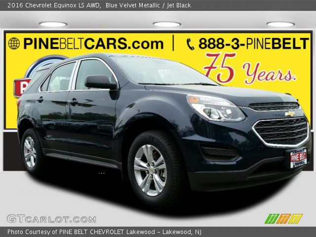 2016 Chevrolet Equinox LS AWD in Blue Velvet Metallic