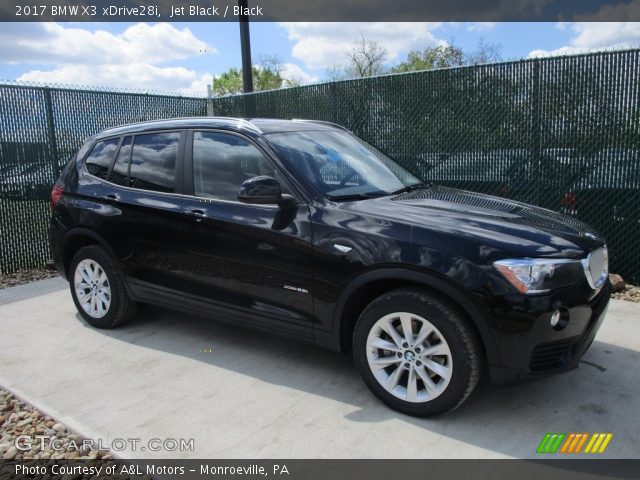 2017 BMW X3 xDrive28i in Jet Black