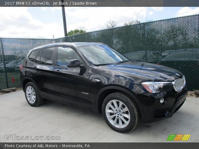 2017 BMW X3 xDrive28i in Jet Black