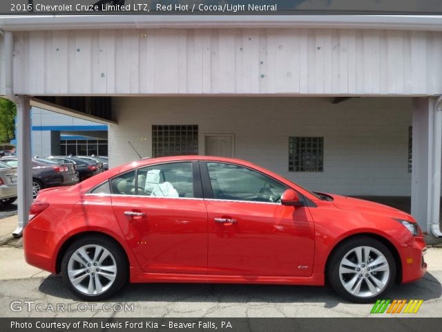 2016 Chevrolet Cruze Limited LTZ in Red Hot