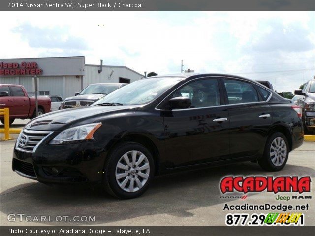 2014 Nissan Sentra SV in Super Black