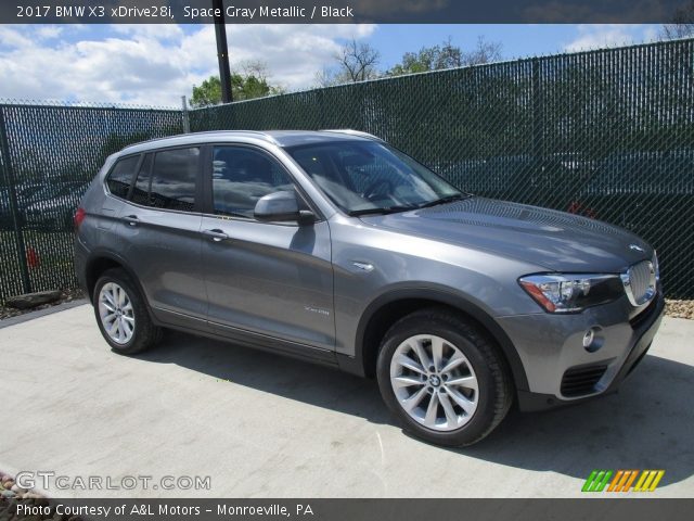 2017 BMW X3 xDrive28i in Space Gray Metallic