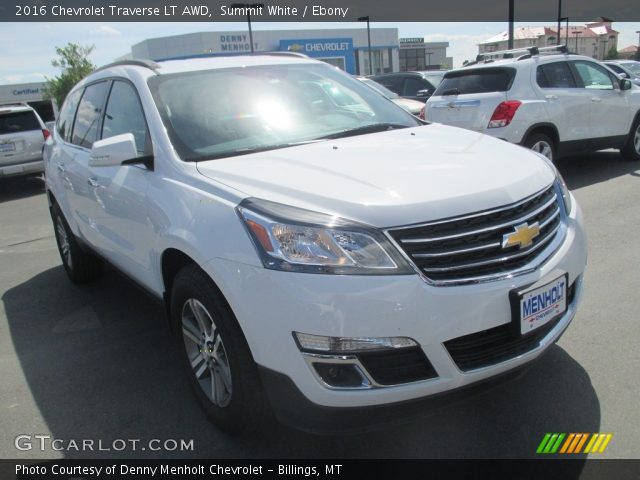 2016 Chevrolet Traverse LT AWD in Summit White
