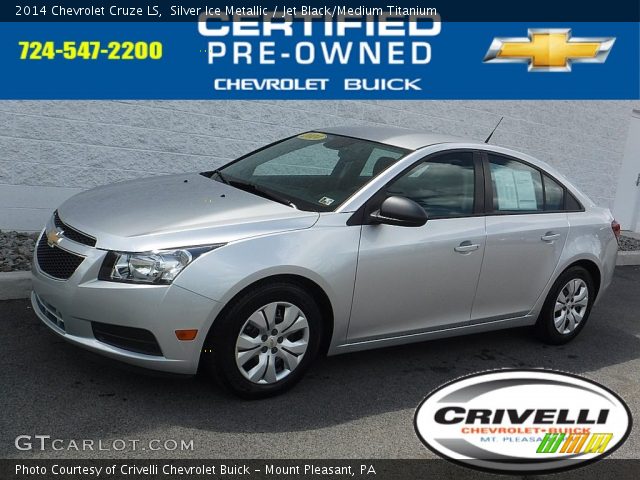 2014 Chevrolet Cruze LS in Silver Ice Metallic