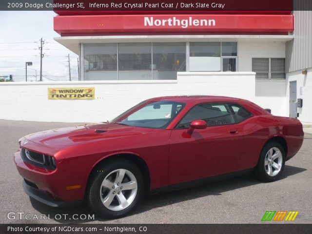 2009 Dodge Challenger SE in Inferno Red Crystal Pearl Coat