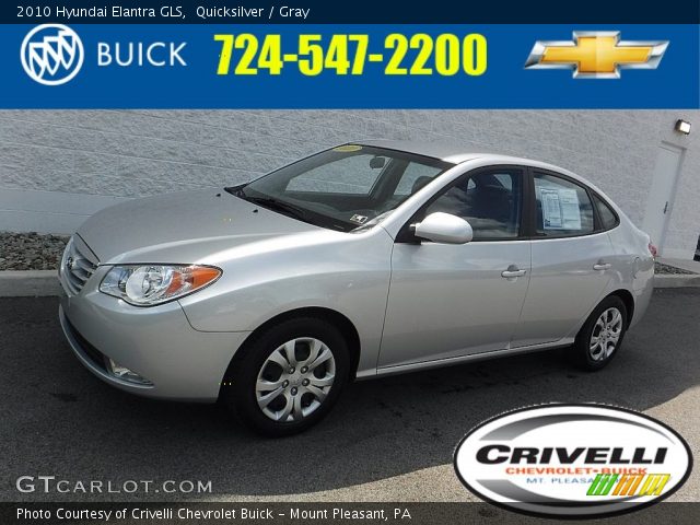 2010 Hyundai Elantra GLS in Quicksilver