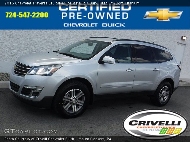 2016 Chevrolet Traverse LT in Silver Ice Metallic