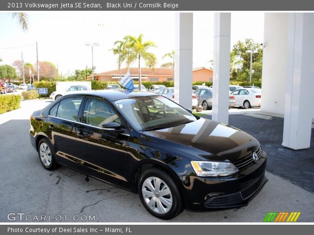 2013 Volkswagen Jetta SE Sedan in Black Uni