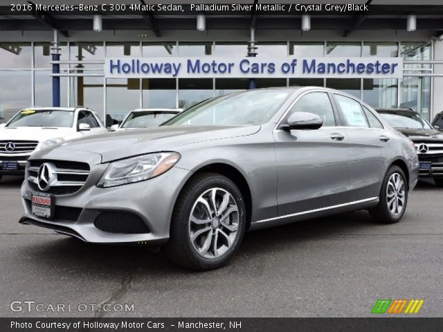 2016 Mercedes-Benz C 300 4Matic Sedan in Palladium Silver Metallic