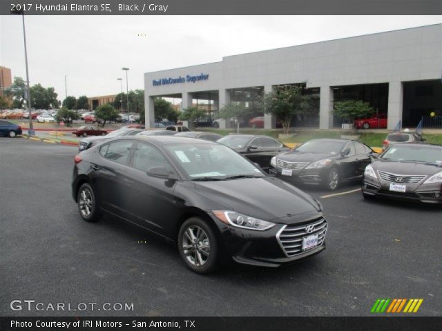 2017 Hyundai Elantra SE in Black