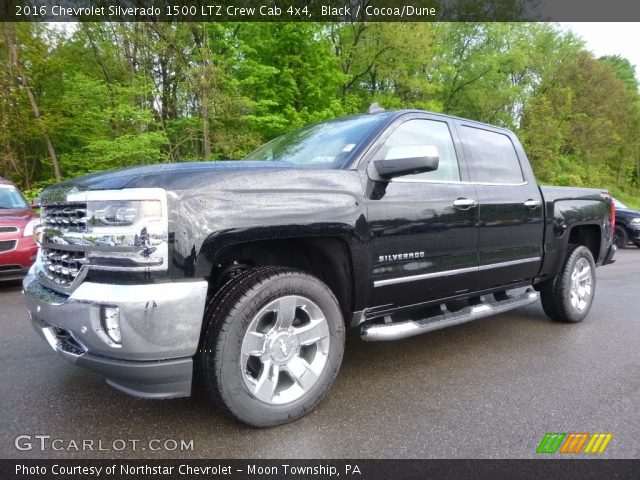 2016 Chevrolet Silverado 1500 LTZ Crew Cab 4x4 in Black