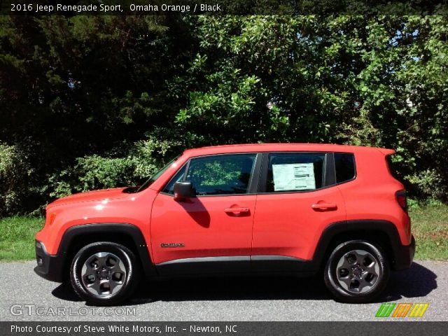 2016 Jeep Renegade Sport in Omaha Orange