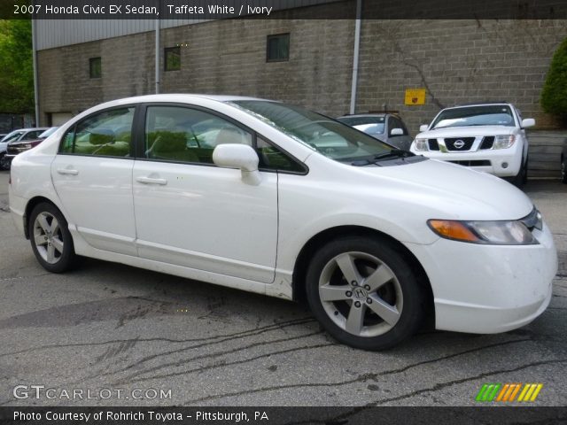 2007 Honda Civic EX Sedan in Taffeta White