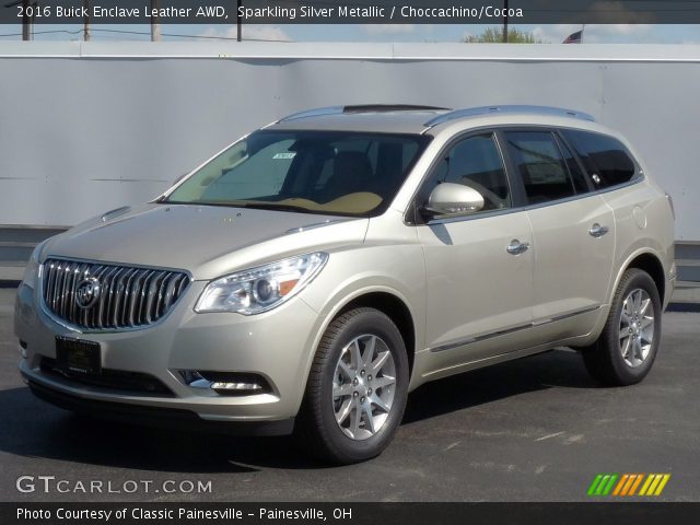 2016 Buick Enclave Leather AWD in Sparkling Silver Metallic