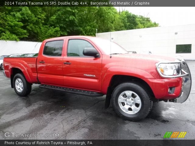 2014 Toyota Tacoma V6 SR5 Double Cab 4x4 in Barcelona Red Metallic