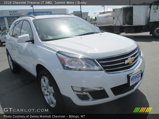 2016 Chevrolet Traverse LT AWD in Summit White