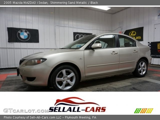 2005 Mazda MAZDA3 i Sedan in Shimmering Sand Metallic