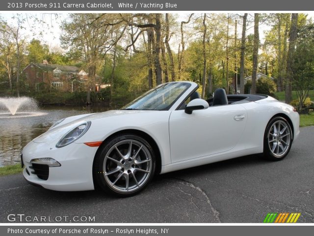 2013 Porsche 911 Carrera Cabriolet in White