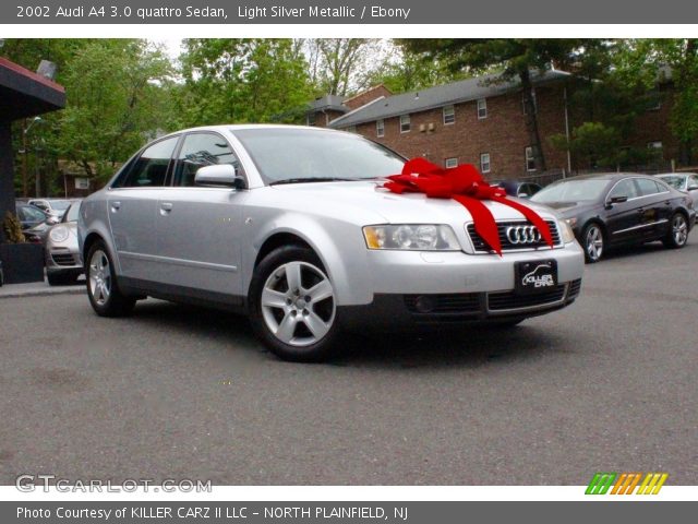 2002 Audi A4 3.0 quattro Sedan in Light Silver Metallic