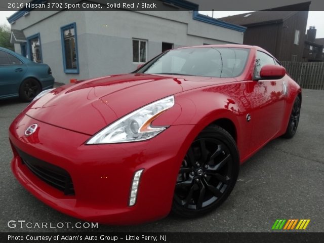 2016 Nissan 370Z Sport Coupe in Solid Red