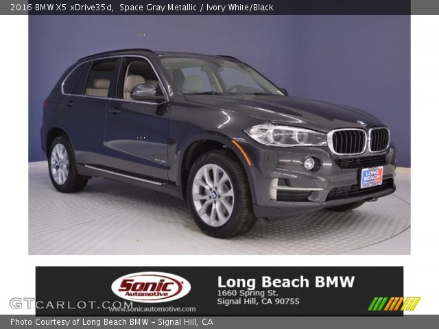 2016 BMW X5 xDrive35d in Space Gray Metallic