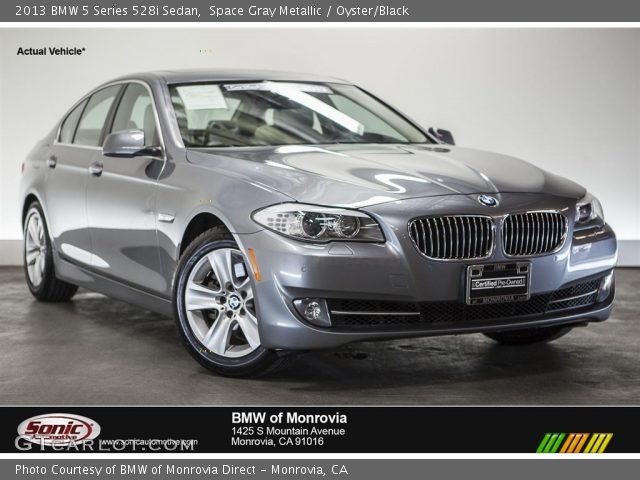 2013 BMW 5 Series 528i Sedan in Space Gray Metallic