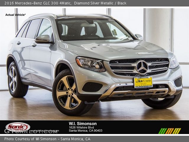 2016 Mercedes-Benz GLC 300 4Matic in Diamond Silver Metallic