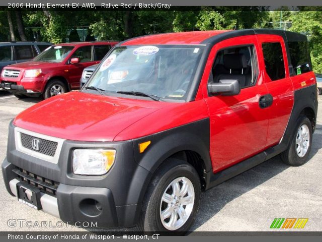2006 Honda Element EX AWD in Rallye Red