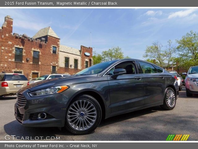 2015 Ford Fusion Titanium in Magnetic Metallic
