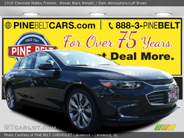 2016 Chevrolet Malibu Premier in Mosaic Black Metallic