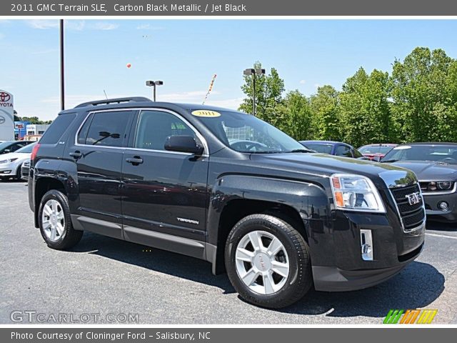 2011 GMC Terrain SLE in Carbon Black Metallic