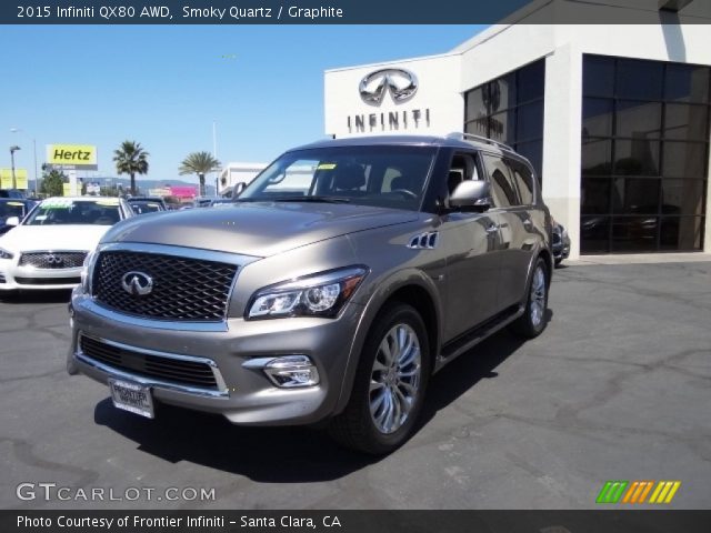 2015 Infiniti QX80 AWD in Smoky Quartz