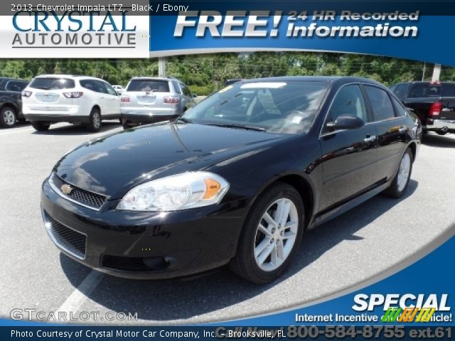 2013 Chevrolet Impala LTZ in Black