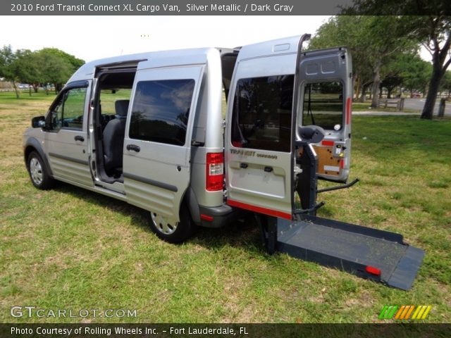 2010 Ford Transit Connect XL Cargo Van in Silver Metallic