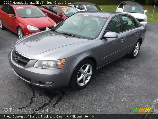2007 Hyundai Sonata SE V6 in Steel Gray