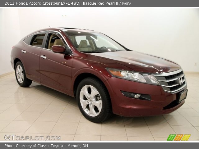 2012 Honda Accord Crosstour EX-L 4WD in Basque Red Pearl II