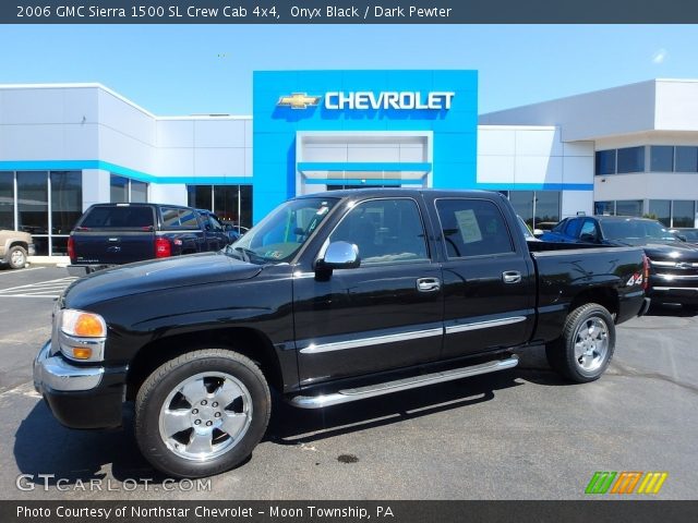 2006 GMC Sierra 1500 SL Crew Cab 4x4 in Onyx Black