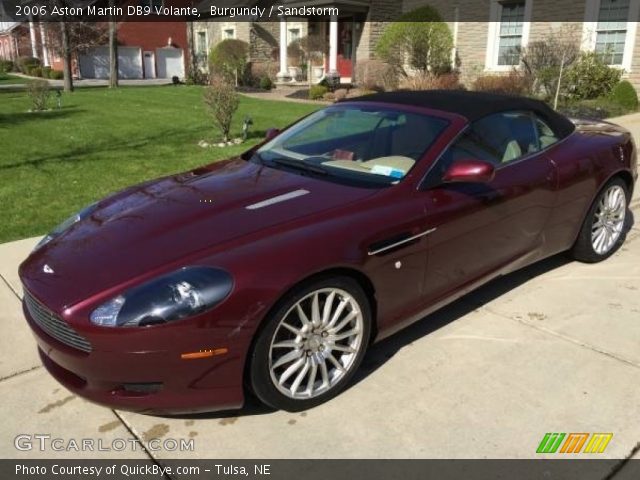 2006 Aston Martin DB9 Volante in Burgundy