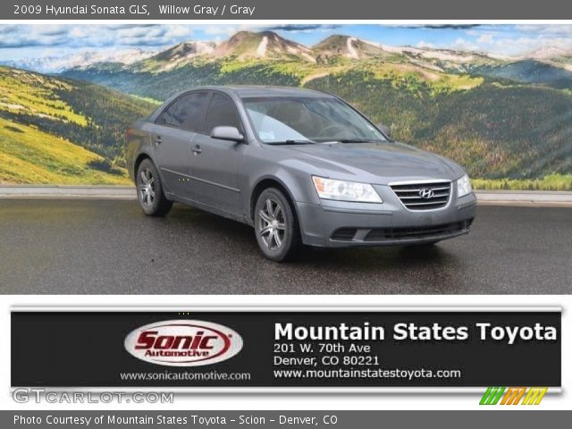 2009 Hyundai Sonata GLS in Willow Gray