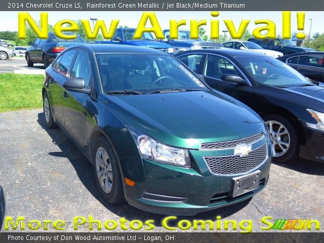 2014 Chevrolet Cruze LS in Rainforest Green Metallic