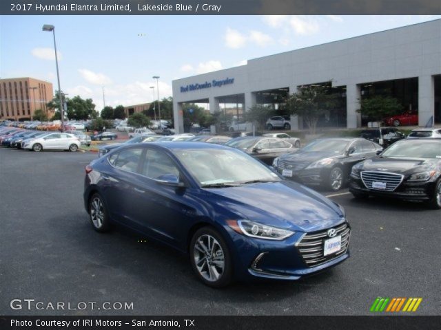 2017 Hyundai Elantra Limited in Lakeside Blue