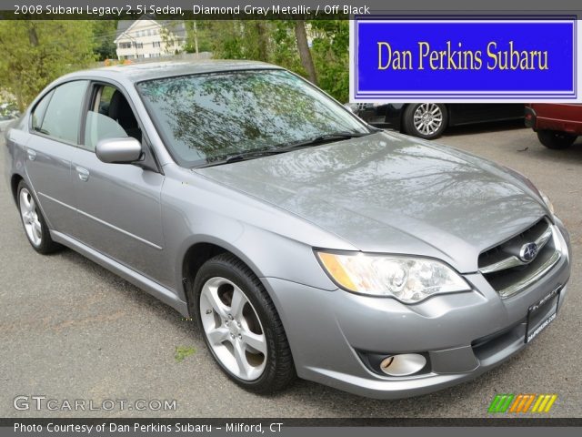 2008 Subaru Legacy 2.5i Sedan in Diamond Gray Metallic