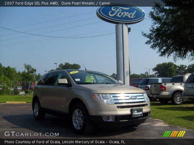 2007 Ford Edge SEL Plus AWD in Dune Pearl Metallic