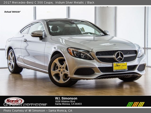 2017 Mercedes-Benz C 300 Coupe in Iridium Silver Metallic