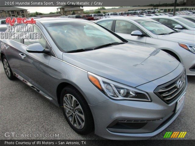 2016 Hyundai Sonata Sport in Shale Gray Metallic