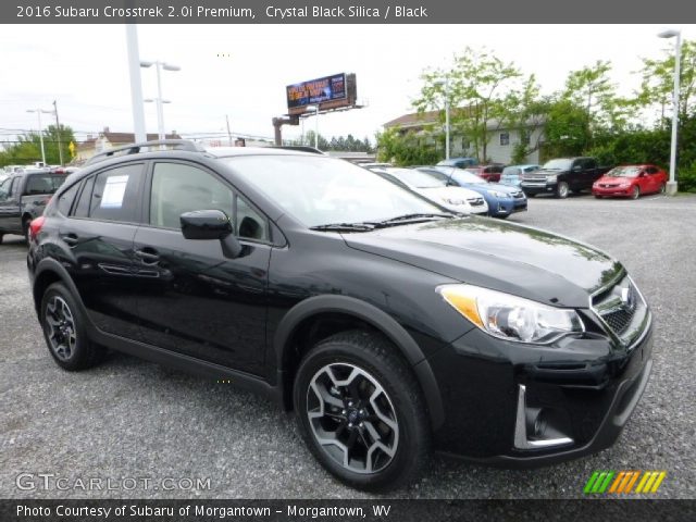 2016 Subaru Crosstrek 2.0i Premium in Crystal Black Silica