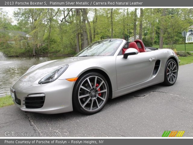 2013 Porsche Boxster S in Platinum Silver Metallic