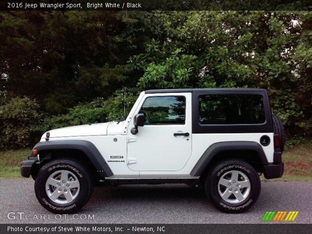 2016 Jeep Wrangler Sport in Bright White